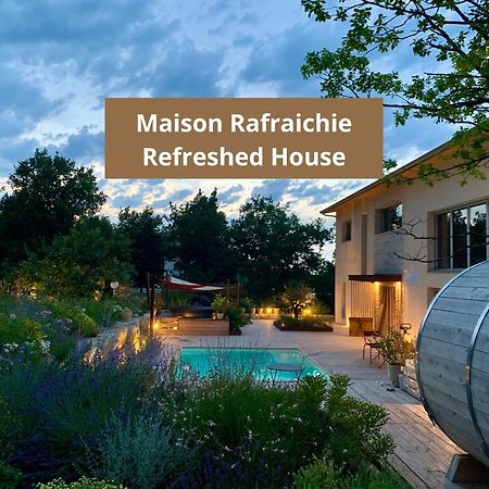 Maison D'Hotes De Charme Le Clos De La Fontaine Piscine & Spa Labastide-Marnhac Bagian luar foto